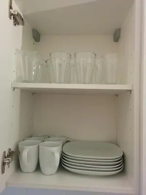 Küche/Küchenzeile in der Unterkunft Haus Max
