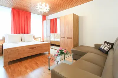 Ein Bett oder Betten in einem Zimmer der Unterkunft Lovely Apartment I Close to Main Station I 10 Minutes to Belvedere