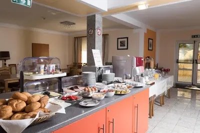 Essen im Hotel oder in der Nähe
