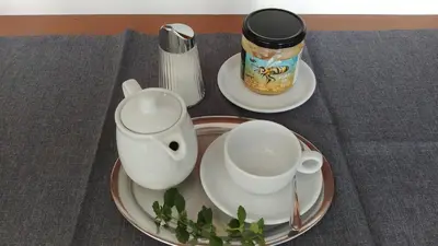Kaffee-/Teezubehör in der Unterkunft Ferienherbergen S & J Zeisz