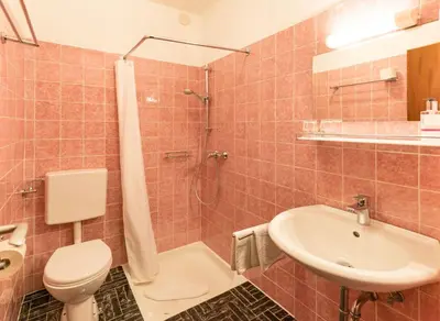 Ein Badezimmer in der Unterkunft Ferienherbergen S & J Zeisz