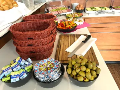 Essen im Hotel oder in der Nähe