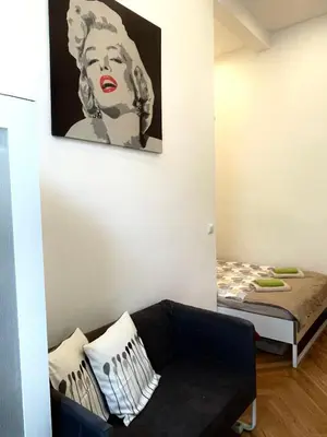 Ein Bett oder Betten in einem Zimmer der Unterkunft Private place with a soul