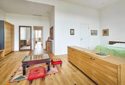 Ein Sitzbereich in der Unterkunft Gabrium