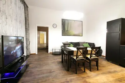 TV/Unterhaltungsangebot in der Unterkunft Lana Appartements