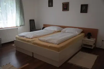 Ein Bett oder Betten in einem Zimmer der Unterkunft Pension Casa Topolino