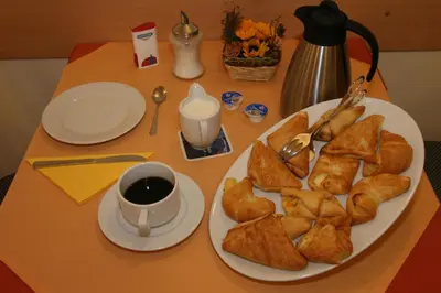 Essen in der Pension oder in der Nähe