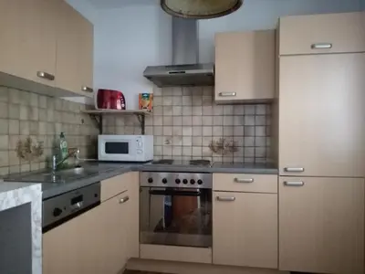Küche/Küchenzeile in der Unterkunft Apartment City-VIC