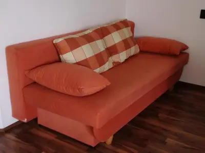 Ein Sitzbereich in der Unterkunft Apartment City-VIC