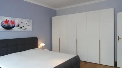 Ein Bett oder Betten in einem Zimmer der Unterkunft Sonnberg Design Apartment