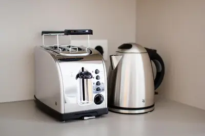 Kaffee-/Teezubehör in der Unterkunft Studio Apartments Urania - Mai's Apartments
