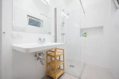 Ein Badezimmer in der Unterkunft GRAND SOHO II Apartment Vienna