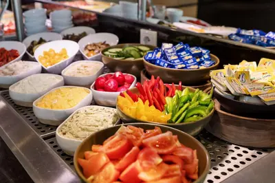 Essen im Hotel oder in der Nähe