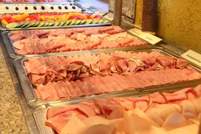 Essen im Hotel oder in der Nähe