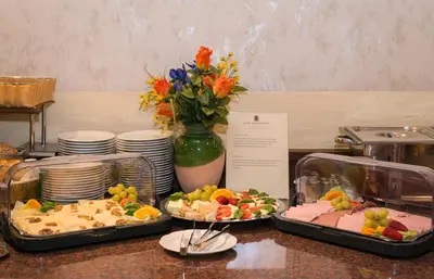 Essen im Hotel oder in der Nähe