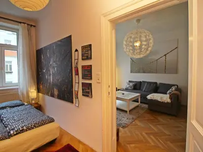 Ein Bett oder Betten in einem Zimmer der Unterkunft Apartment Tichy by Interhome
