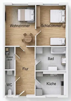 Grundriss der Unterkunft Belvedere Apartment