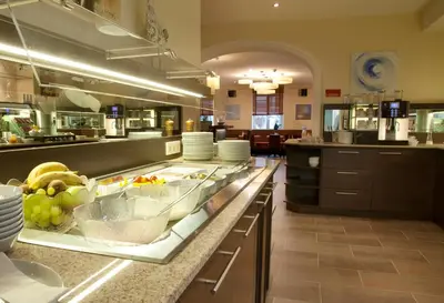 Essen im Hotel oder in der Nähe