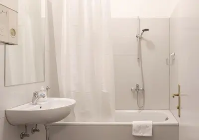 Ein Badezimmer in der Unterkunft Viennese Prater Residence