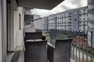 Ein Balkon oder eine Terrasse in der Unterkunft Carin Deluxe II