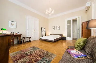 Ein Bett oder Betten in einem Zimmer der Unterkunft Rosa Linde - Comfort Rooms