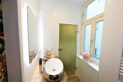Ein Badezimmer in der Unterkunft Splendid Apartment Vienna