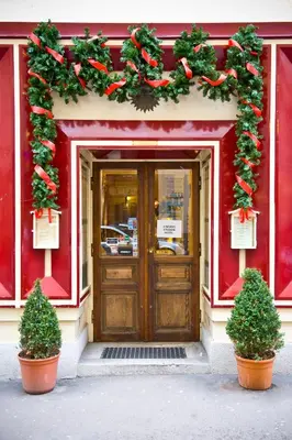 Eine Fassade oder ein Eingang zu Graben Hotel