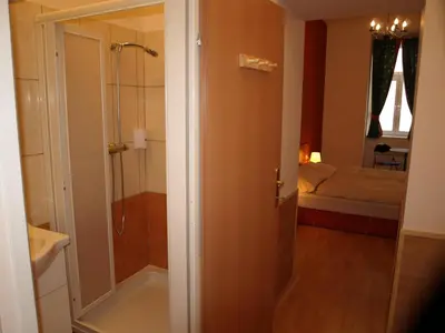 Ein Badezimmer in der Unterkunft Pension Tal Studios