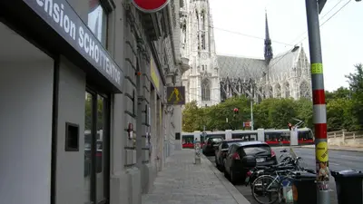 Grundriss der Unterkunft Pension Schottentor
