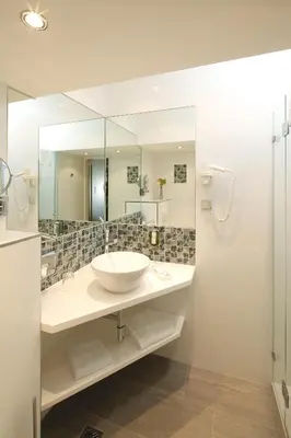 Ein Badezimmer in der Unterkunft Hotel Wandl
