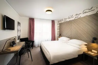 TV/Unterhaltungsangebot in der Unterkunft elaya hotel vienna city west, Trademark by Wyndham