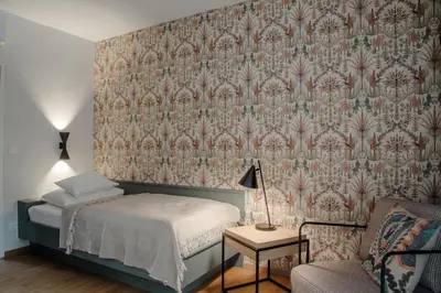 Ein Bett oder Betten in einem Zimmer der Unterkunft Das Esel - Kleinod in Rust