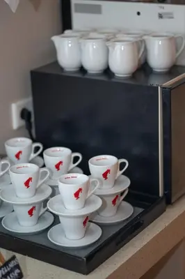 Kaffee-/Teezubehör in der Unterkunft Hotel Orangerie
