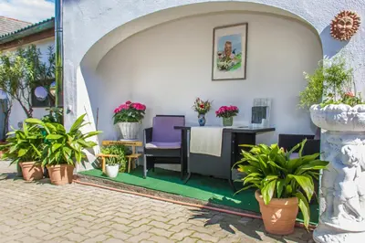 Ein Garten an der Unterkunft Appartement Roiss