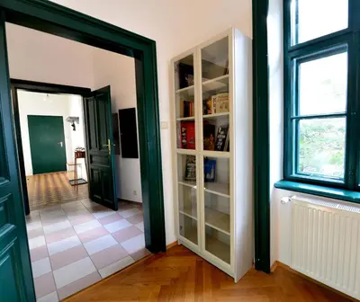 Die Bibliothek in der Ferienwohnung