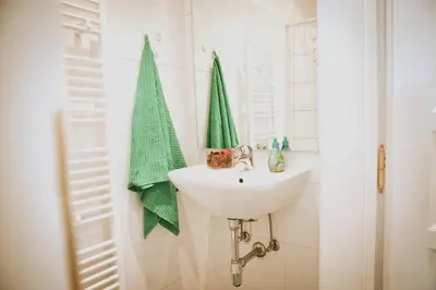 Ein Badezimmer in der Unterkunft Twin Apartment