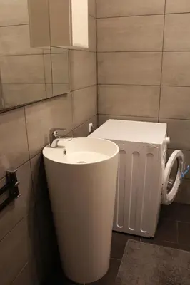 Ein Badezimmer in der Unterkunft Central &cozy