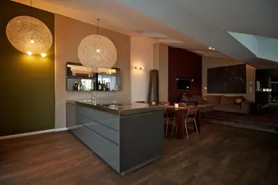 Lounge oder Bar in der Unterkunft My Home in Vienna- Smart Apartments - Leopoldstadt