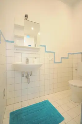 Ein Badezimmer in der Unterkunft Ferienwohnung Schloessel 26/18