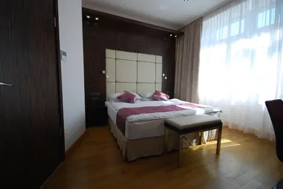 Ein Bett oder Betten in einem Zimmer der Unterkunft Best Western Plus Hotel Arcadia