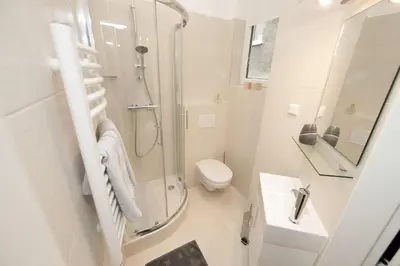 Ein Badezimmer in der Unterkunft Traditional Apartments Vienna TAV - City