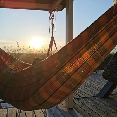 Blick auf den Sonnenuntergang/Sonnenaufgang von des Ferienhauses aus oder aus der Nähe