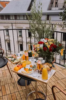 Essen im Hotel oder in der Nähe