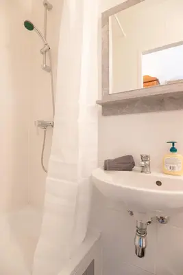 Ein Badezimmer in der Unterkunft Vienna City Apartment Schnirchgasse