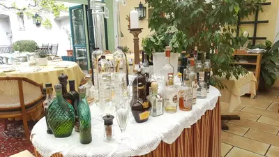 Getränke in der Unterkunft Landhotel Jagdhof