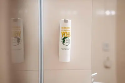 Ein Badezimmer in der Unterkunft SLEEEP Hotel Vösendorf