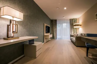 TV/Unterhaltungsangebot in der Unterkunft Karl Suites Palais Wessely