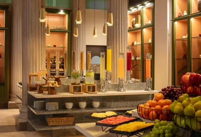 Essen im Hotel oder in der Nähe