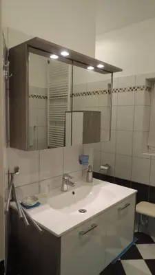 Ein Badezimmer in der Unterkunft Appartement 