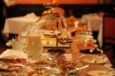 Getränke in der Unterkunft Hotel König von Ungarn